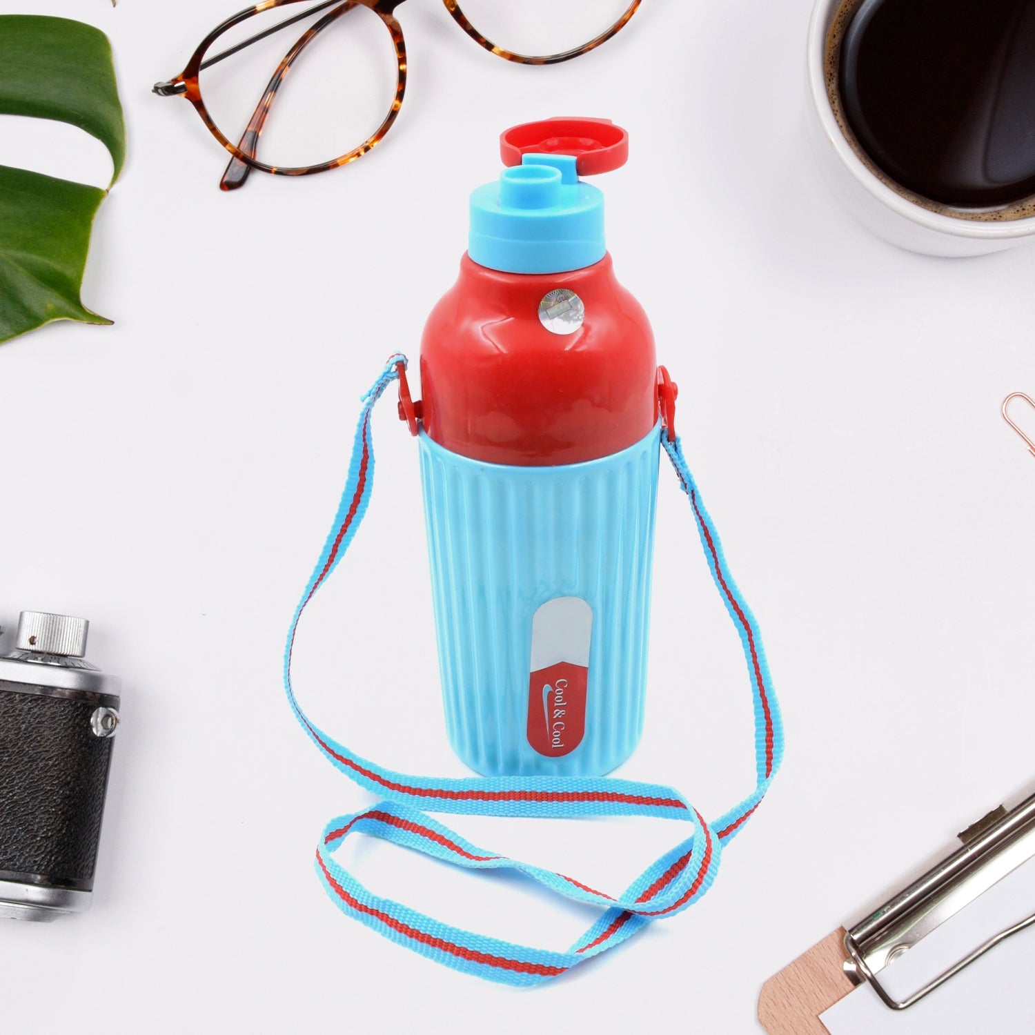 0400 Plastic Sports Insulated Water Bottle with Dori Easy to Carry High Quality Water Bottle, BPA-Free & Leak-Proof! for Kids' School, For Fridge, Office, Sports, School, Gym, Yoga (1 Pc 500ML) 0400 Plastic Sports Insulated Water Bottle with Dori Easy to Carry High Quality Water Bottle, BPA-Free & Leak-Proof! for Kids' School, For Fridge, Office, Sports, School, Gym, Yoga (1 Pc 500ML)